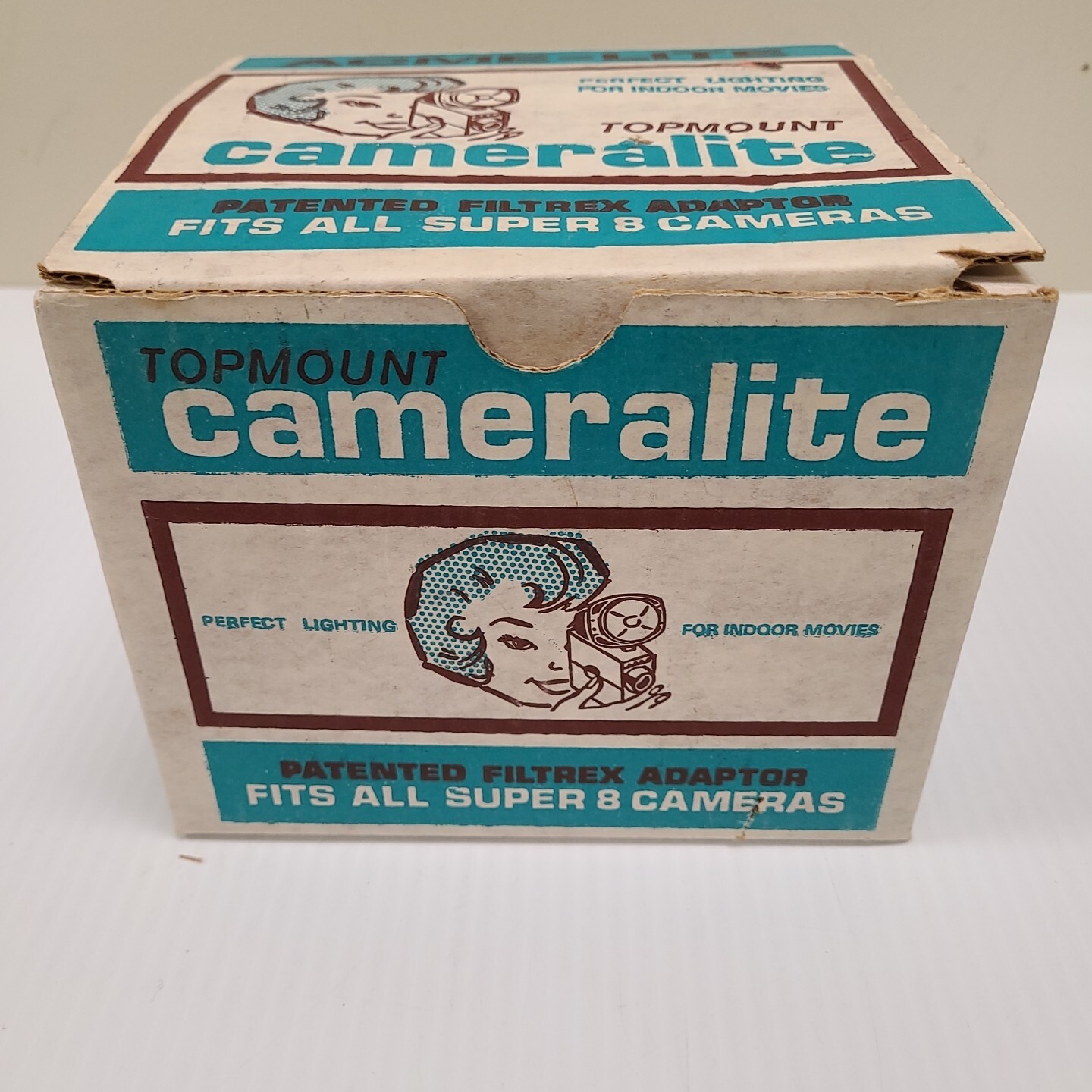 Acme Lite Cameralite Model 96 For Super 8 Cameras With Original Box