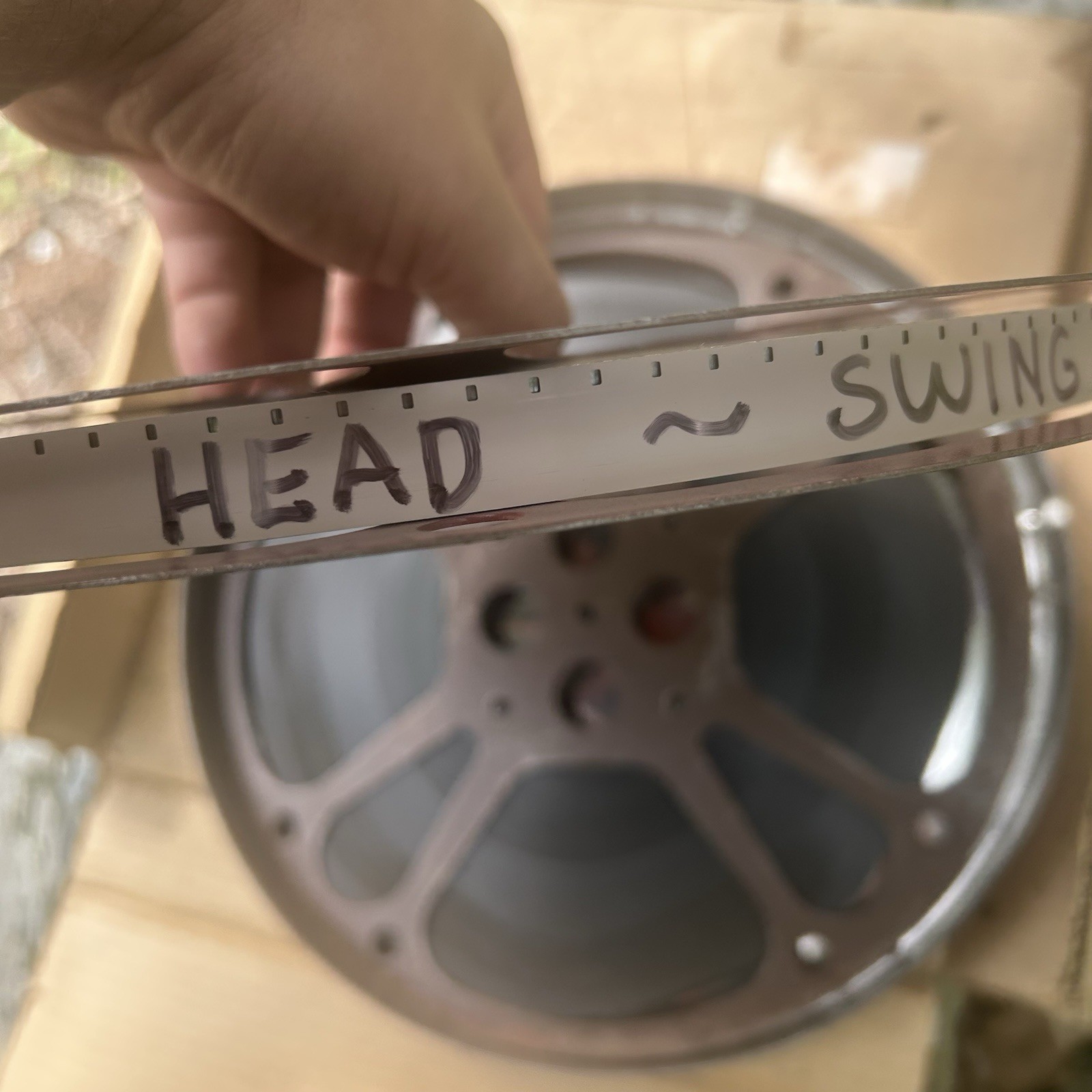 Vintage 1940s Swing Hostess Full Movie Reel On 2 Reels In Original Shipping Box
