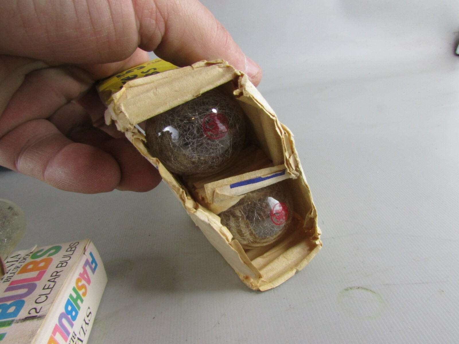 Flash Bulbs cubes sticks AG-1B M3 #5 MIXED LOT 52 Vtg