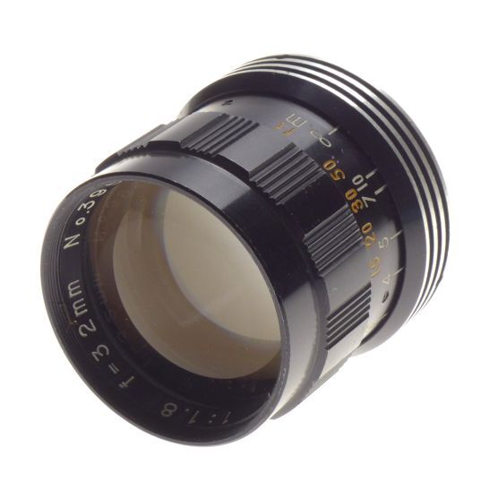 Sankyo pronon 1:1.8 f=32mm turret 8mm film cine camera lens
