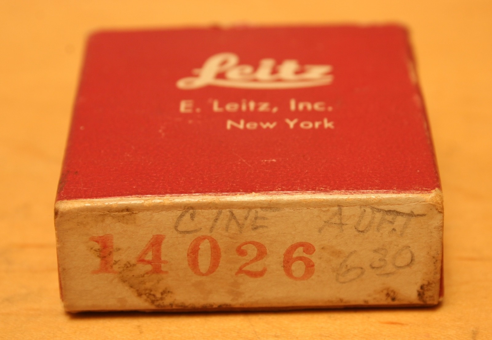 Vintage 1960’s Leitz 14026 Cine Adapter For Screw Mounting Leica Lenses, Nice