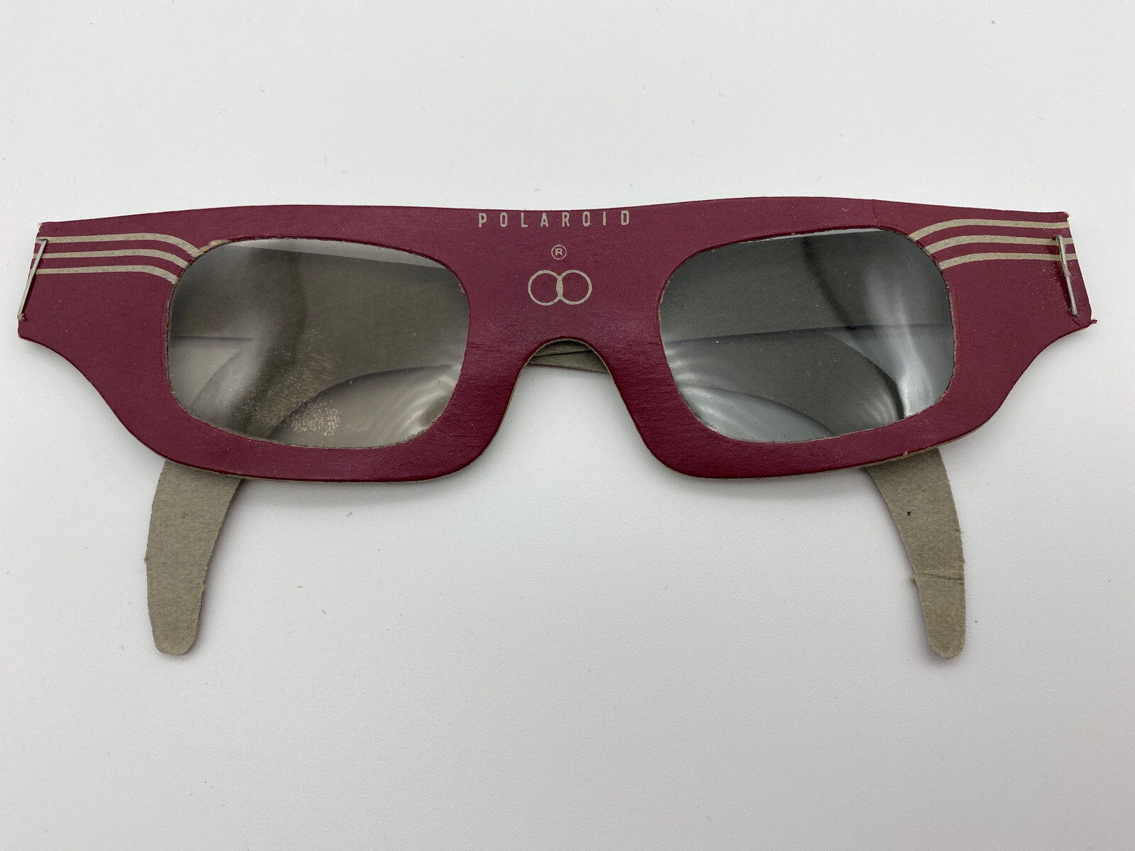 Vintage Polaroid 3-D Glasses Set of 3 Cardboard Movie Film Viewers Retro