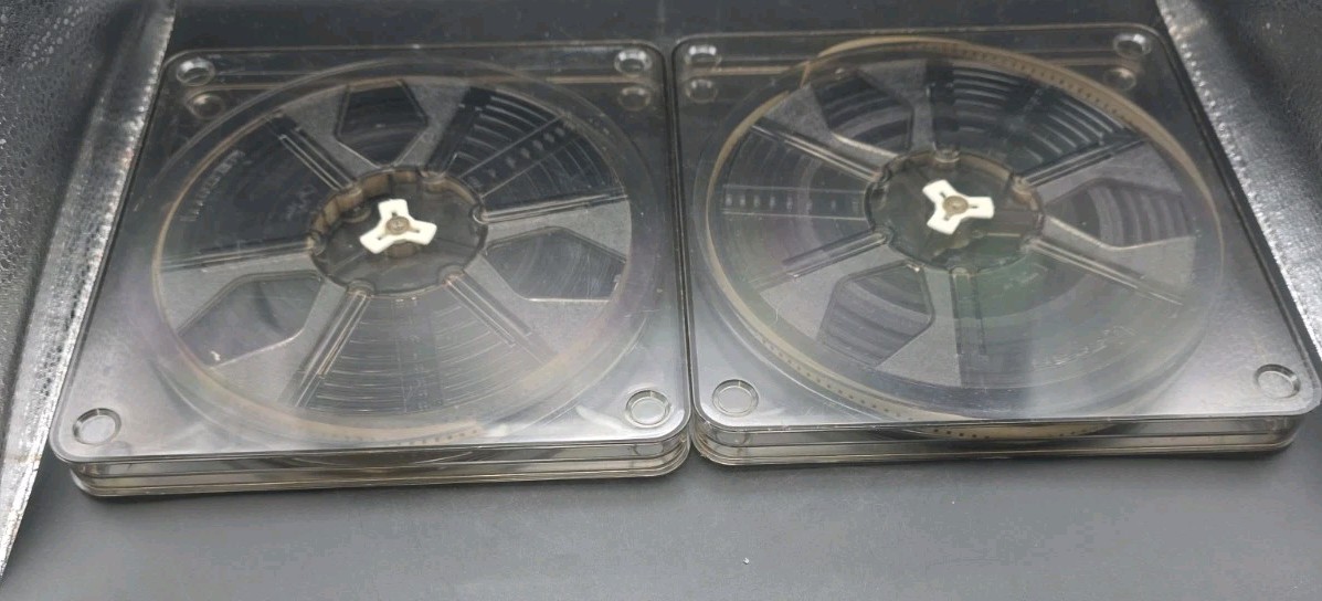 2 TUSCAN 8mm Movie Camera Film Reel 105-meter/350-ft Capacity with Case