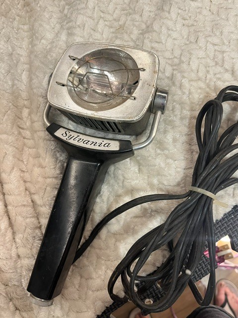 Vintage Slyvania Sun Gun Movie Light