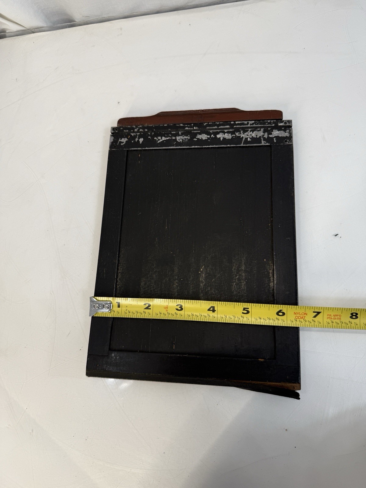 Vintage 5×7 Wood Film Holder Antique Large Format Dark Slide Double Plate Case