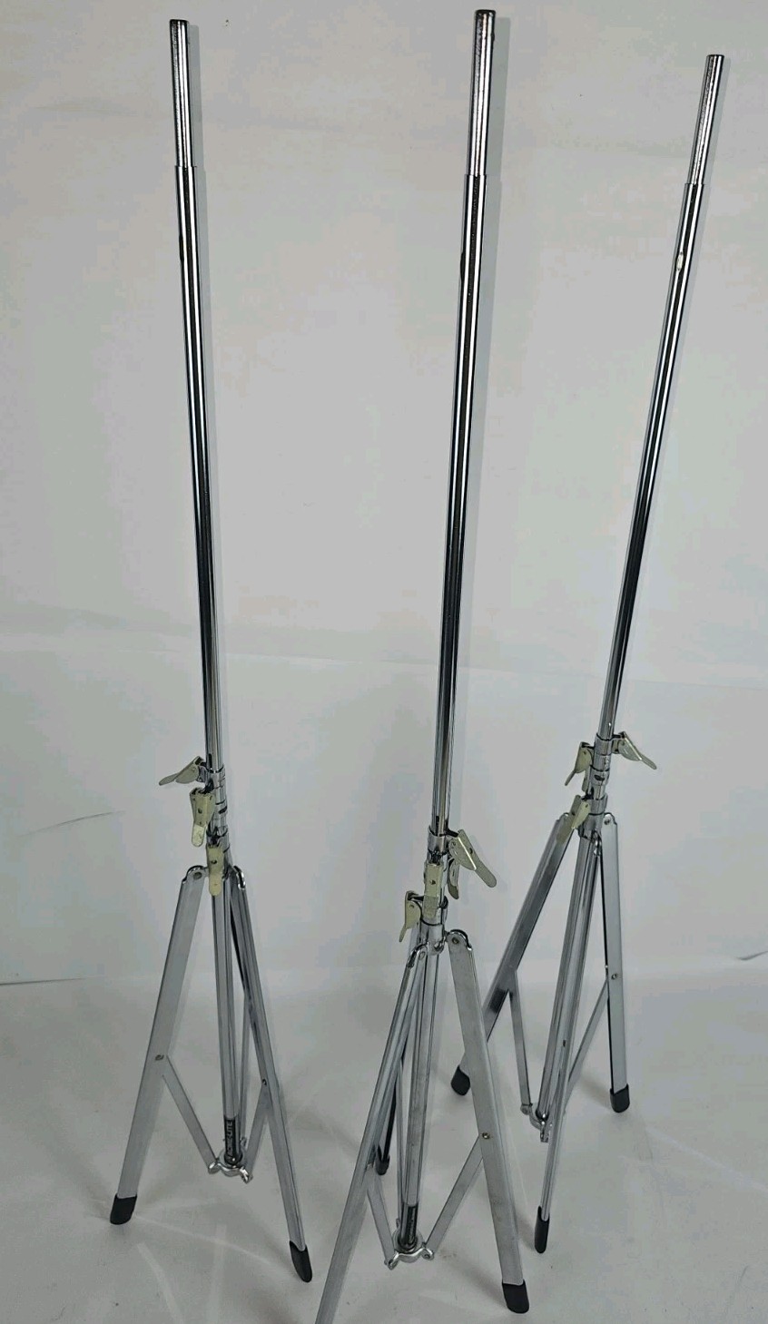 Vtg Acme-Lite Senior Litepak Triangle Lighting System Studio Kit w/ Case & Stand