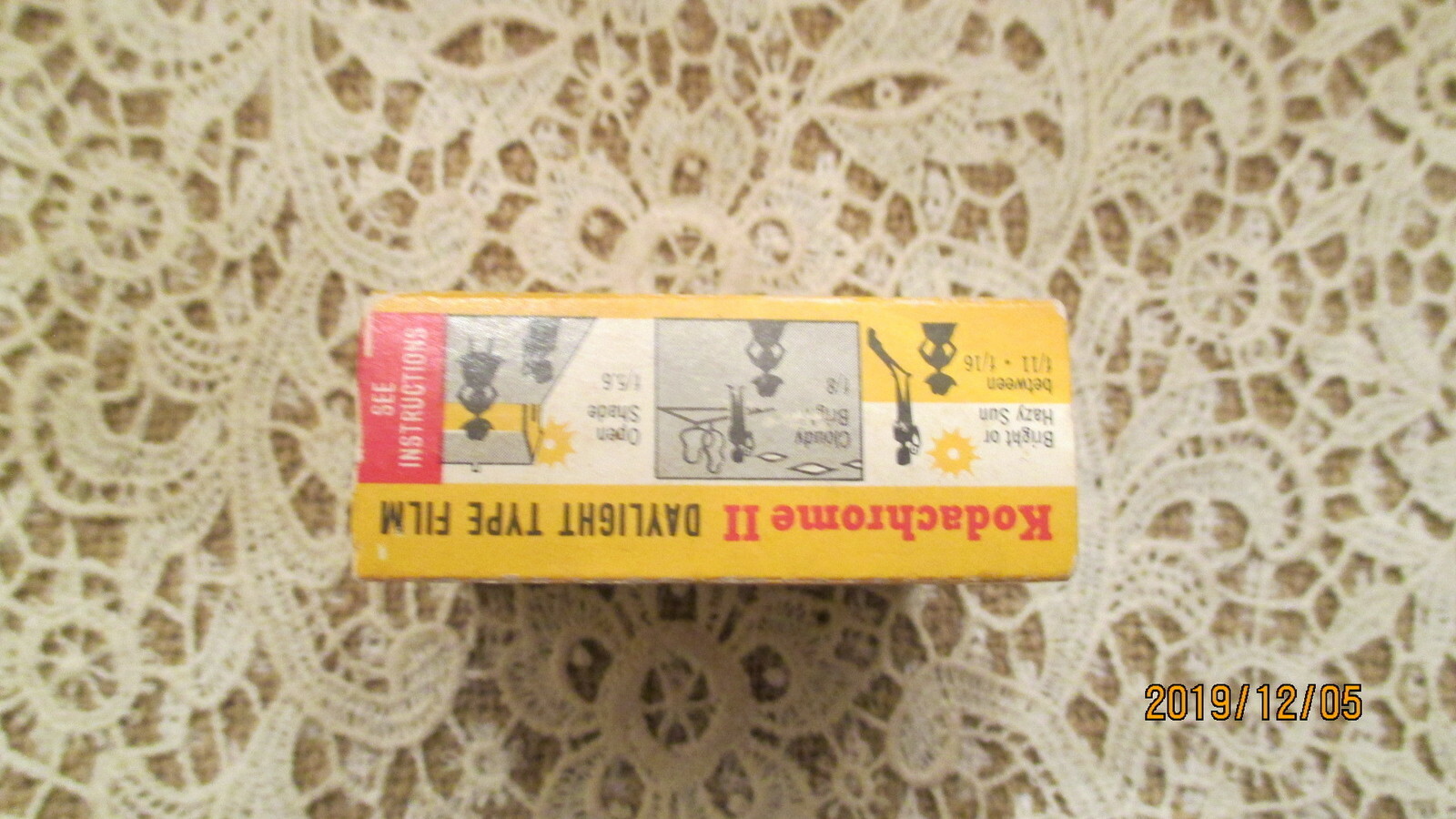 Vintage Kodak Kodachrome II 8 MM Color Movie Film New Old Stock Sealed Exp.8-70