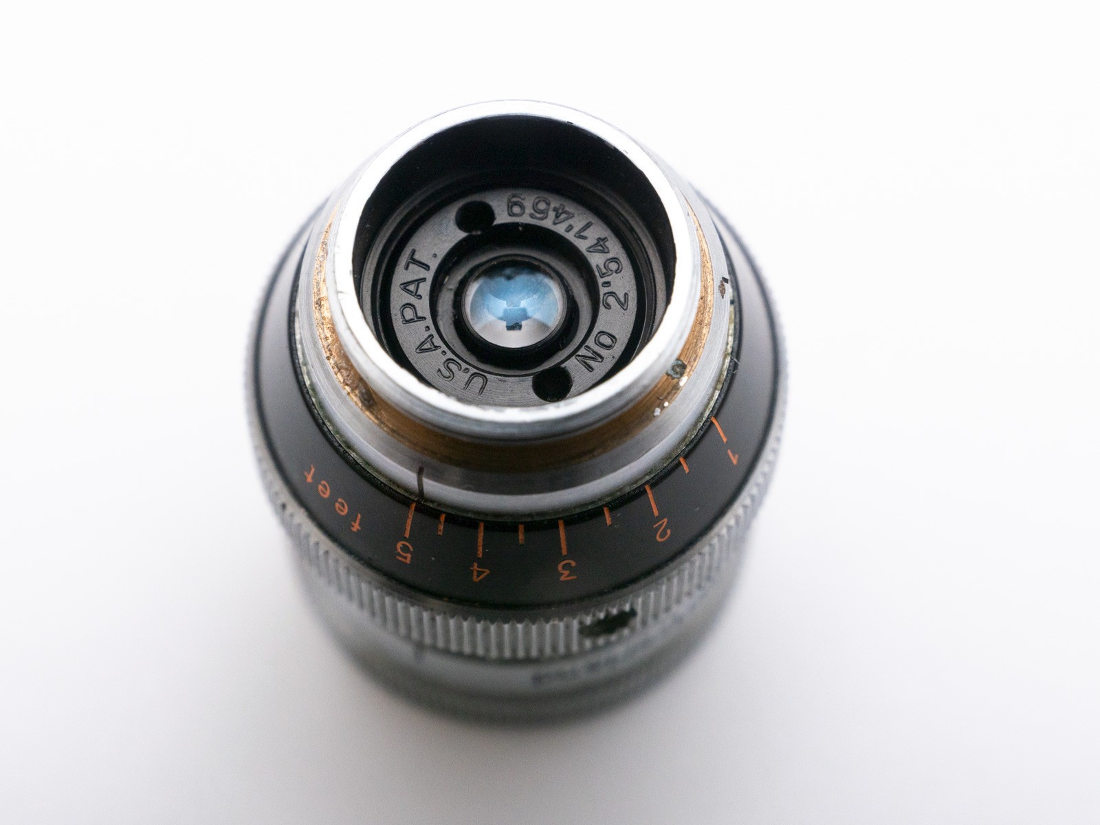 RELUBED Kern Paillard Yvar 12.5mm f/2.8 Fixed length lens D mount Bolex Uncommon