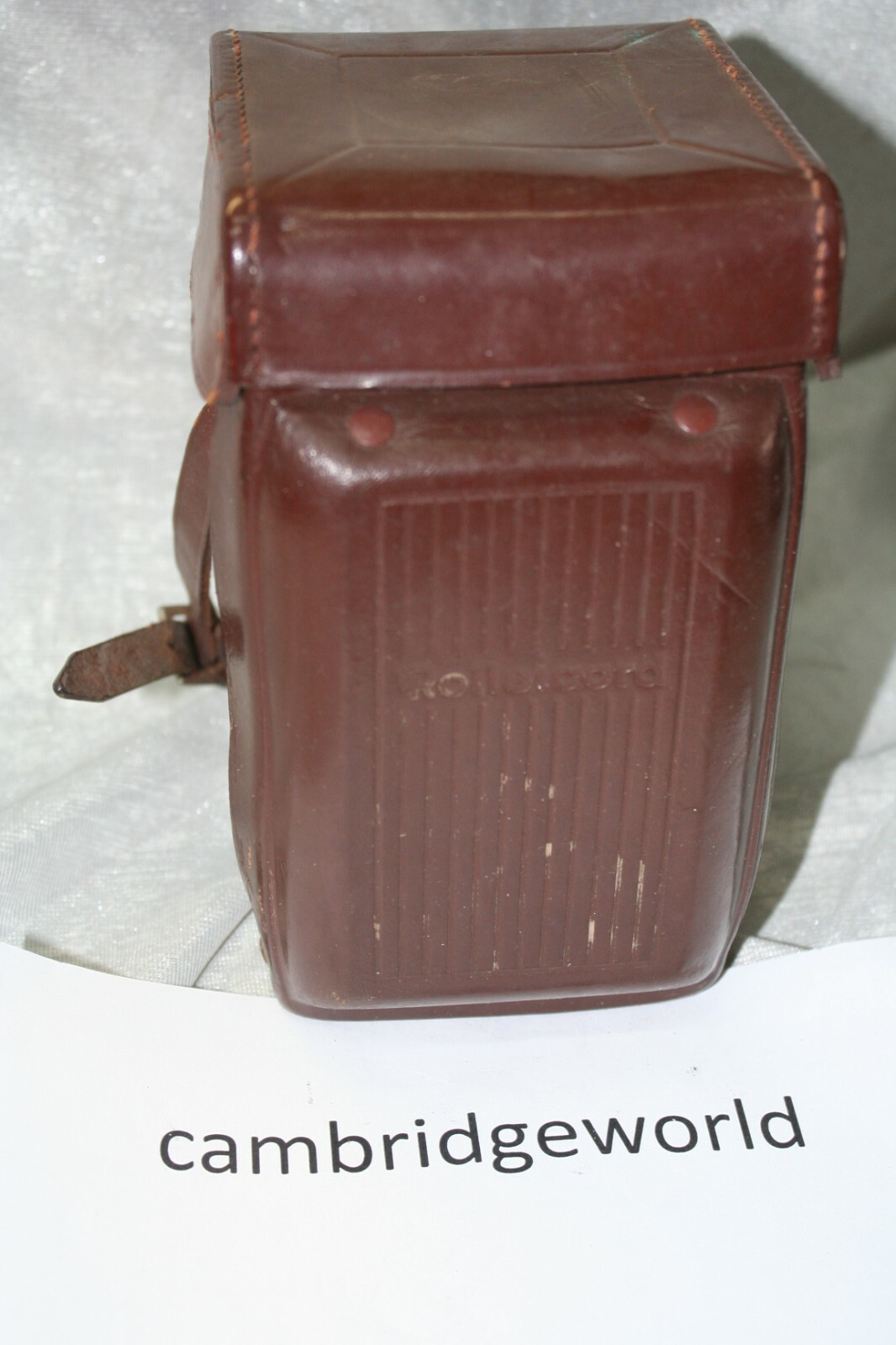 ROLLEICORD GENUINE LEATHER CARRYING CASE ORIGINAL GENUINE ROLLEI BRAND