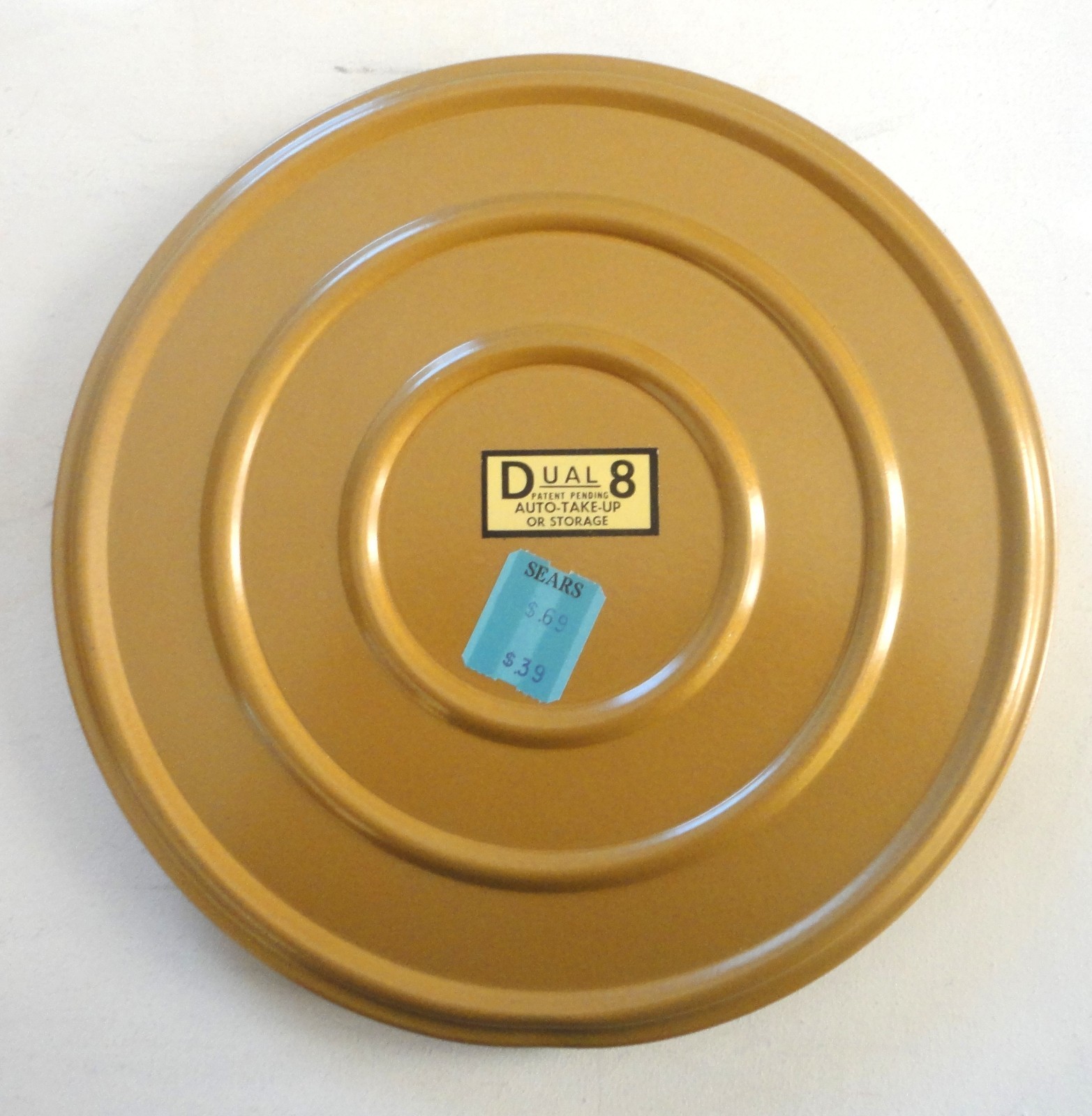4 New Old Stock Compco Super 8 Dual 8 MM Movie Reel Hubs Storage Cases Chicago