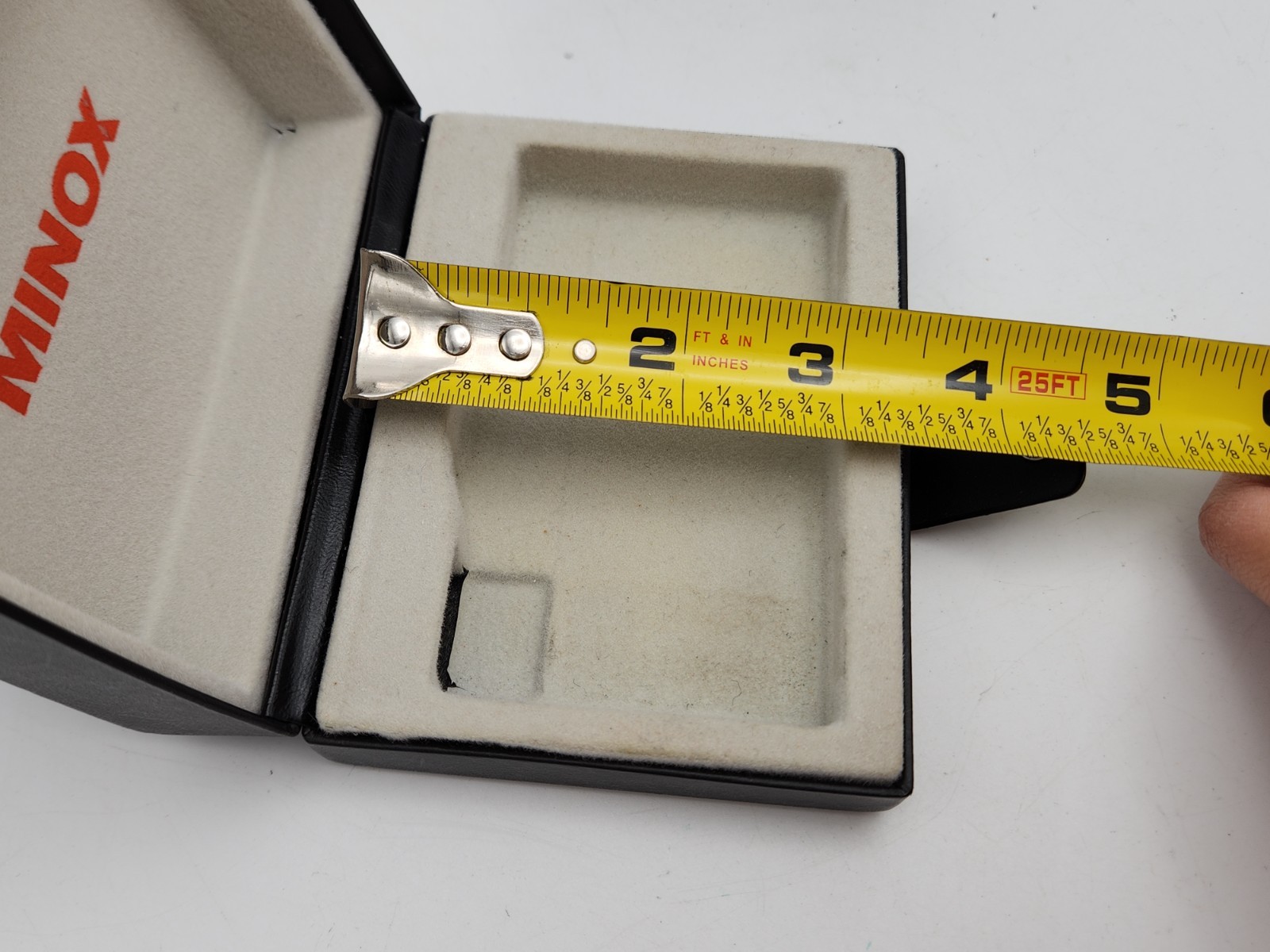 Box ONLY – Minox 35 EL Plastic Display Case for Subminiature Camera Germany