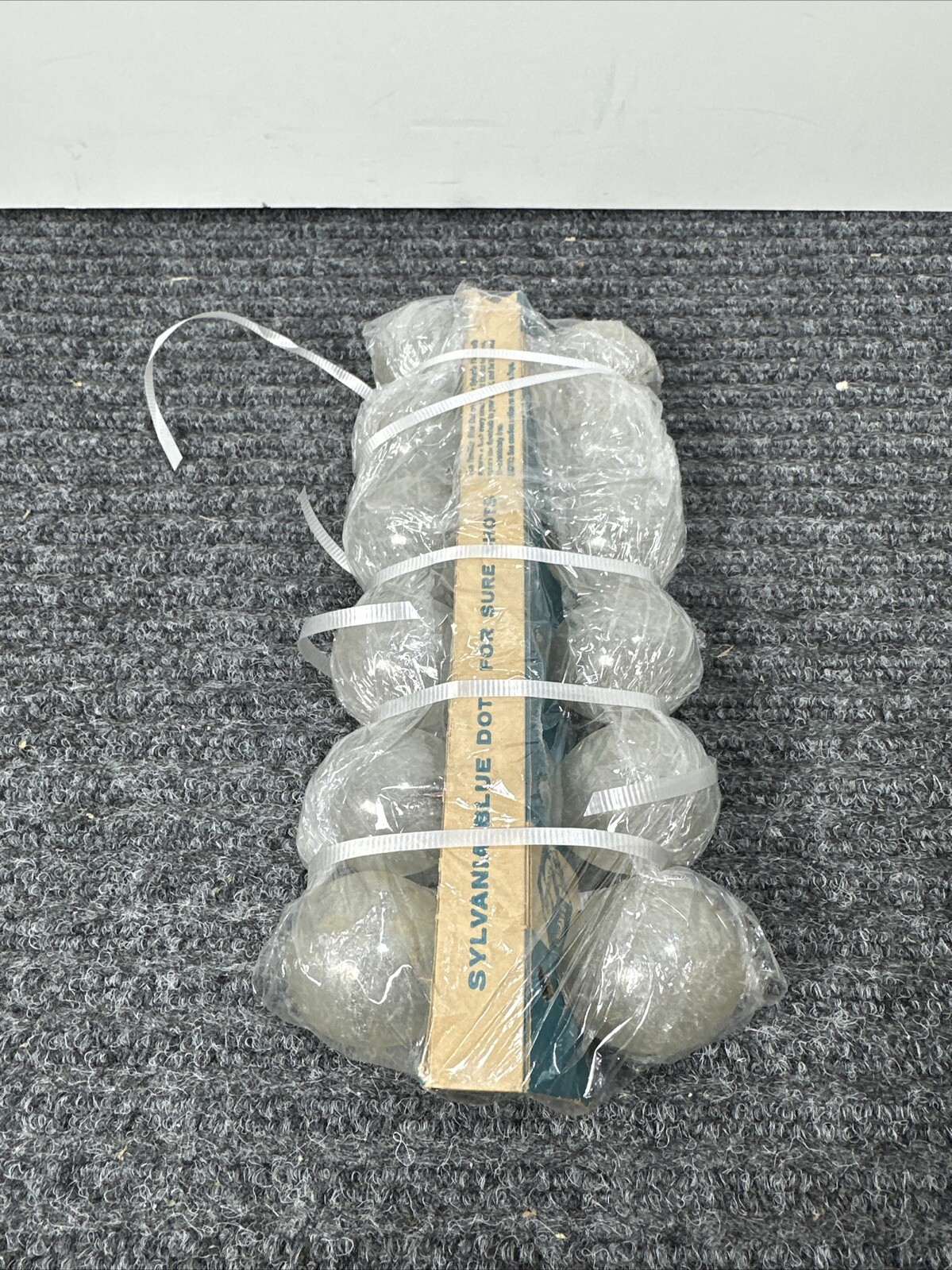 Sylvania Blue Dot Press 25B Vintage Flashbulb Photo Flash Bulbs, Set of 12