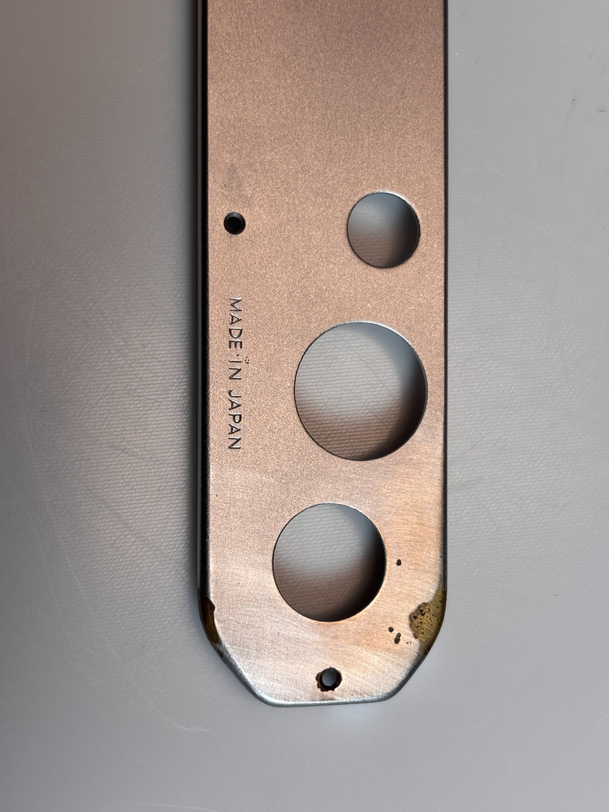 Nikon FM / FE Bottom Plate without screws Original Used Spare Part