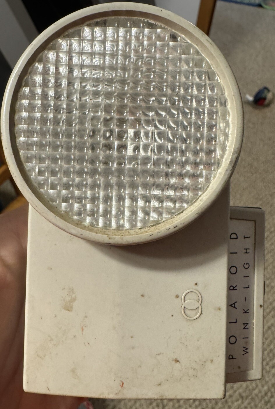 VTG Polaroid Wink-Light Model 250 Flash for Land Cameras Collectible Untested