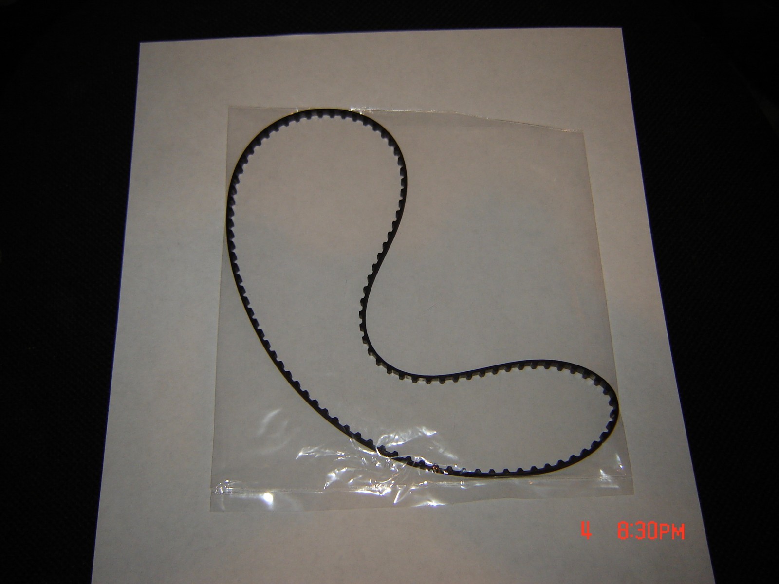16MM,Elmo 16-CL Projector Belt,1 Front Upper Take Up Arm Belt, Elmo Part #412321