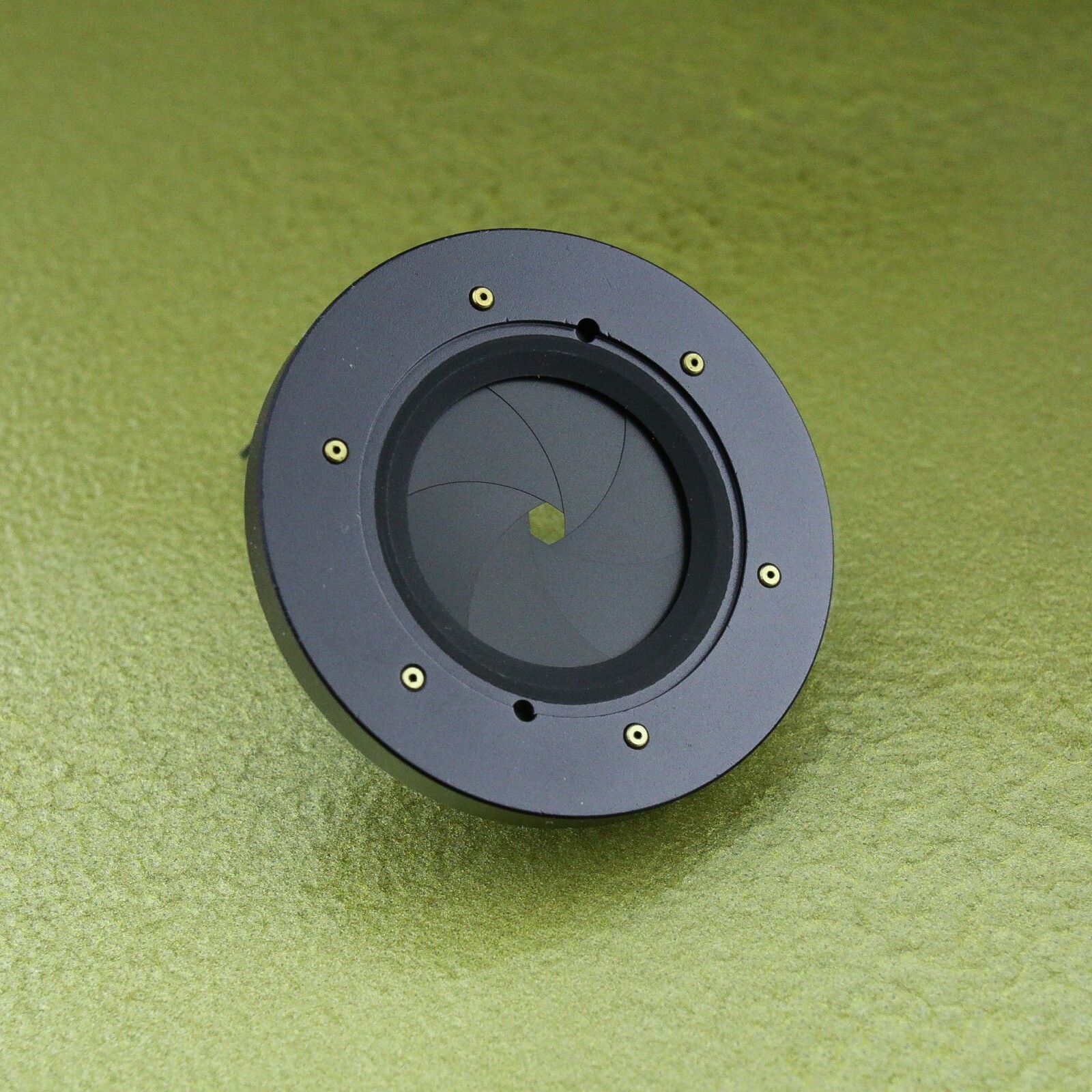 Leica lens RED DOT + FOCOTAR 4.5 / 50 aperture blades Leitz accessory part ☆☆☆