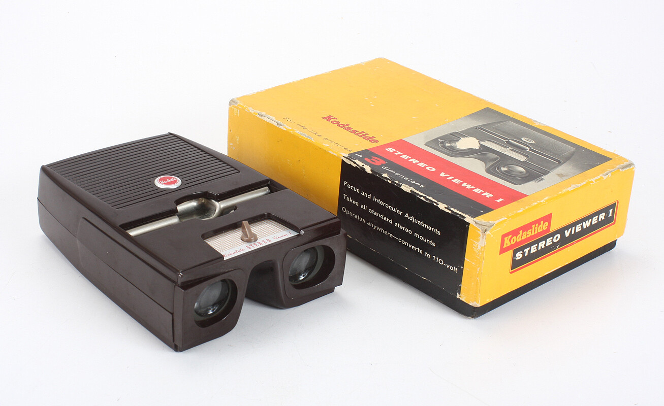 KODAK KODASLIDE STEREO VIEWER I, BOXED, PROBLEMS, FOR DISPLAY ONLY/cks/198287