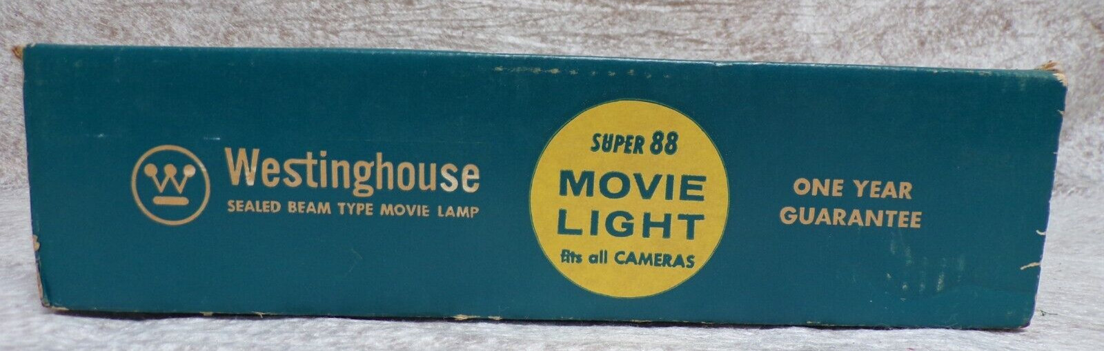 EMPTY BOX VINTAGE 1960’s WESTINGHOUSE SUPER 88 MOVIE LAMP LIGHT FOR FILM CAMERAS