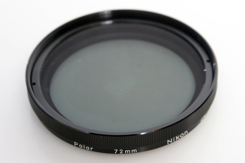 Nikon 72mm Polarizing Filter for lens, polar, vintage