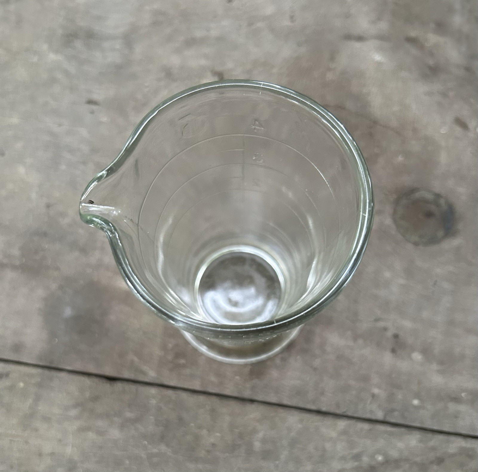 Vintage Eastman Kodak Co. Photographic Glass Beaker 4 oz