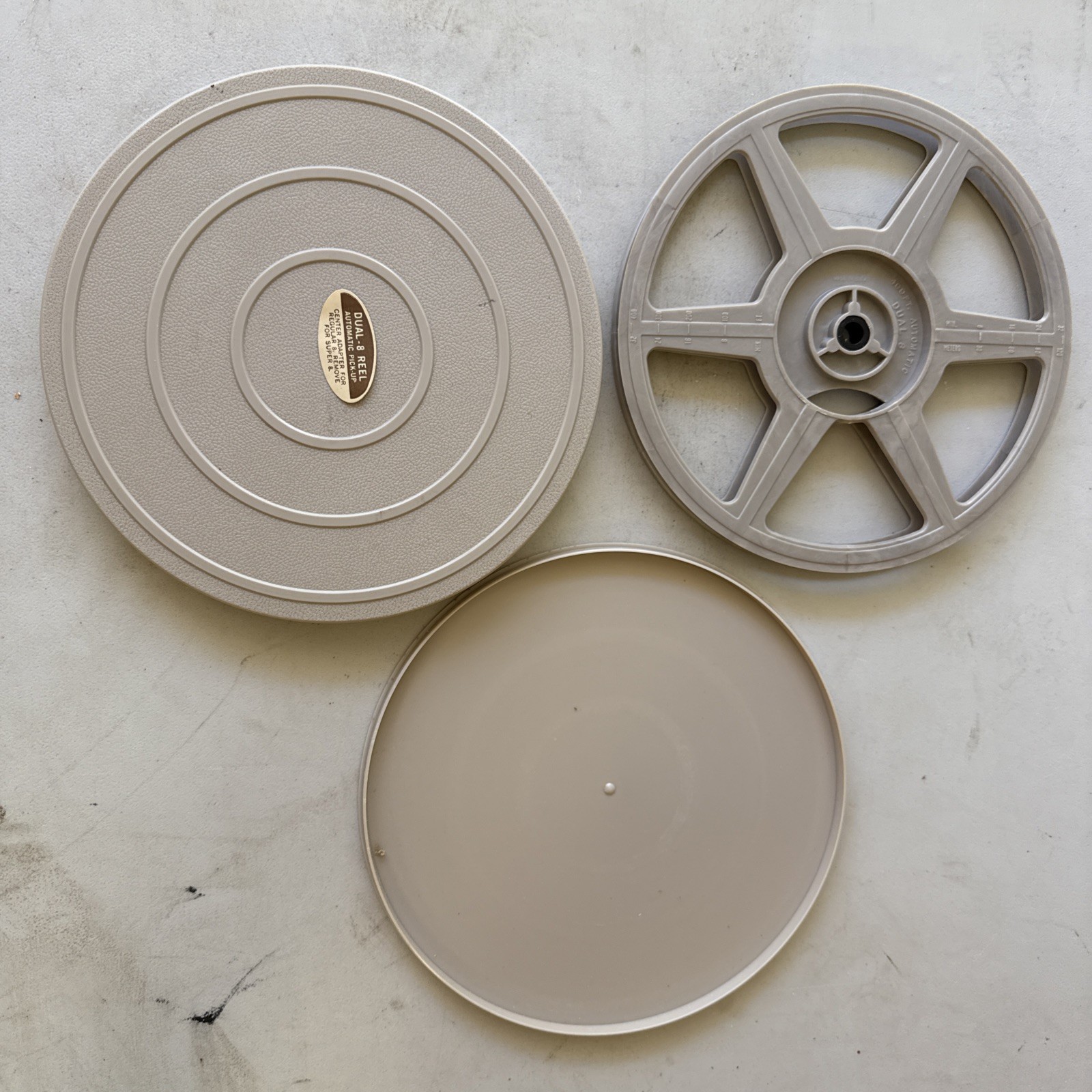 vintage super 8 400′ Automatic Reel And Cans – Lots Of 5