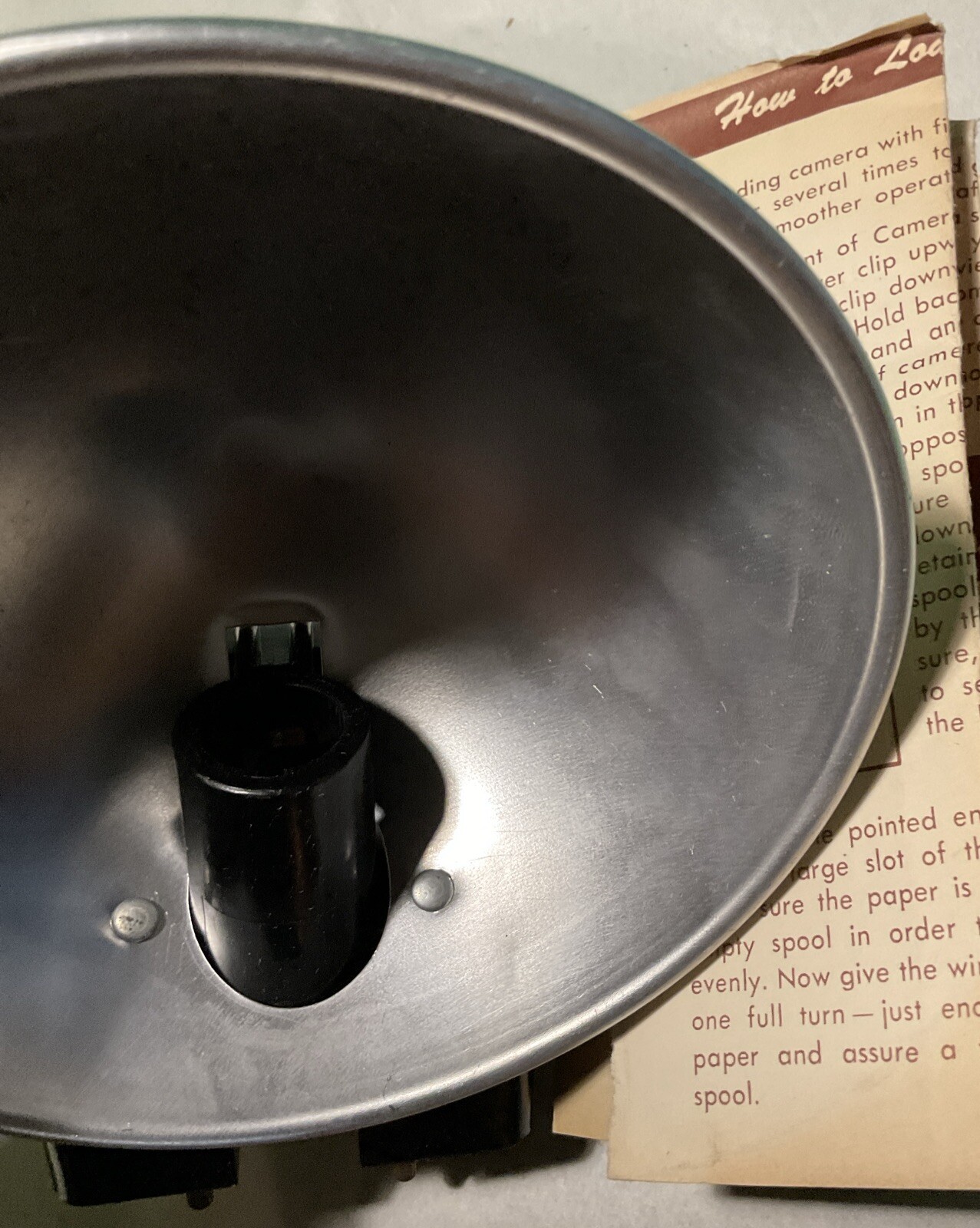 Vintage Flash Unit B-110 Reflector Original Box – No Bulb