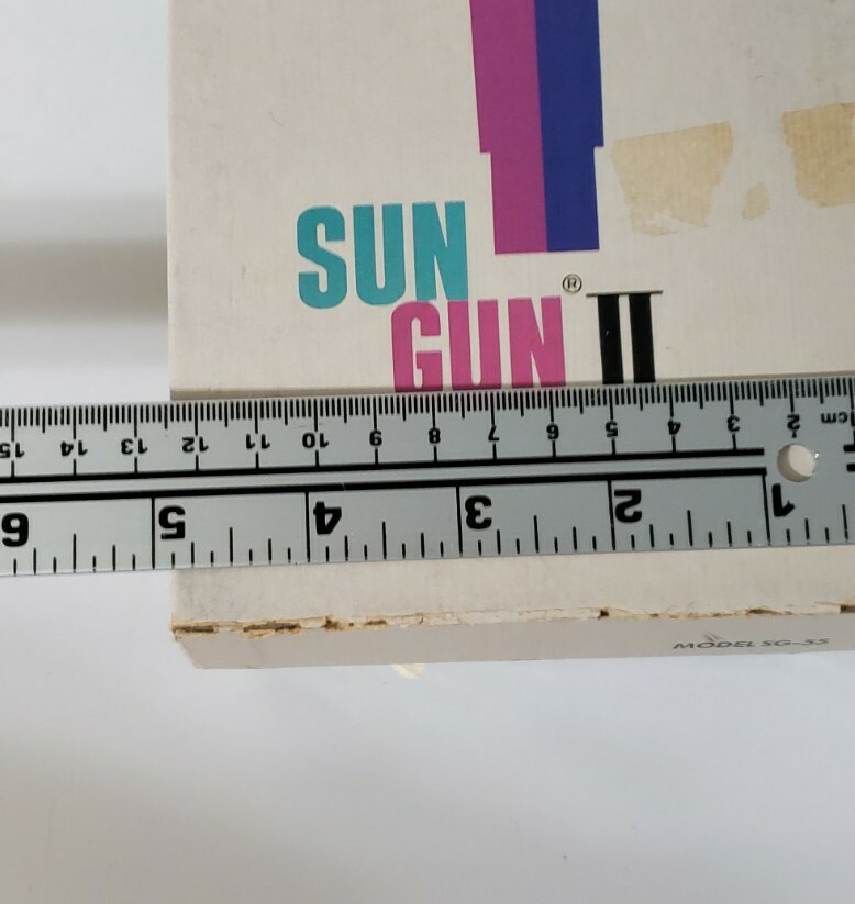 Vintage Sylvania Sun Gun II Movie Light Model SG-55 Original Box Works