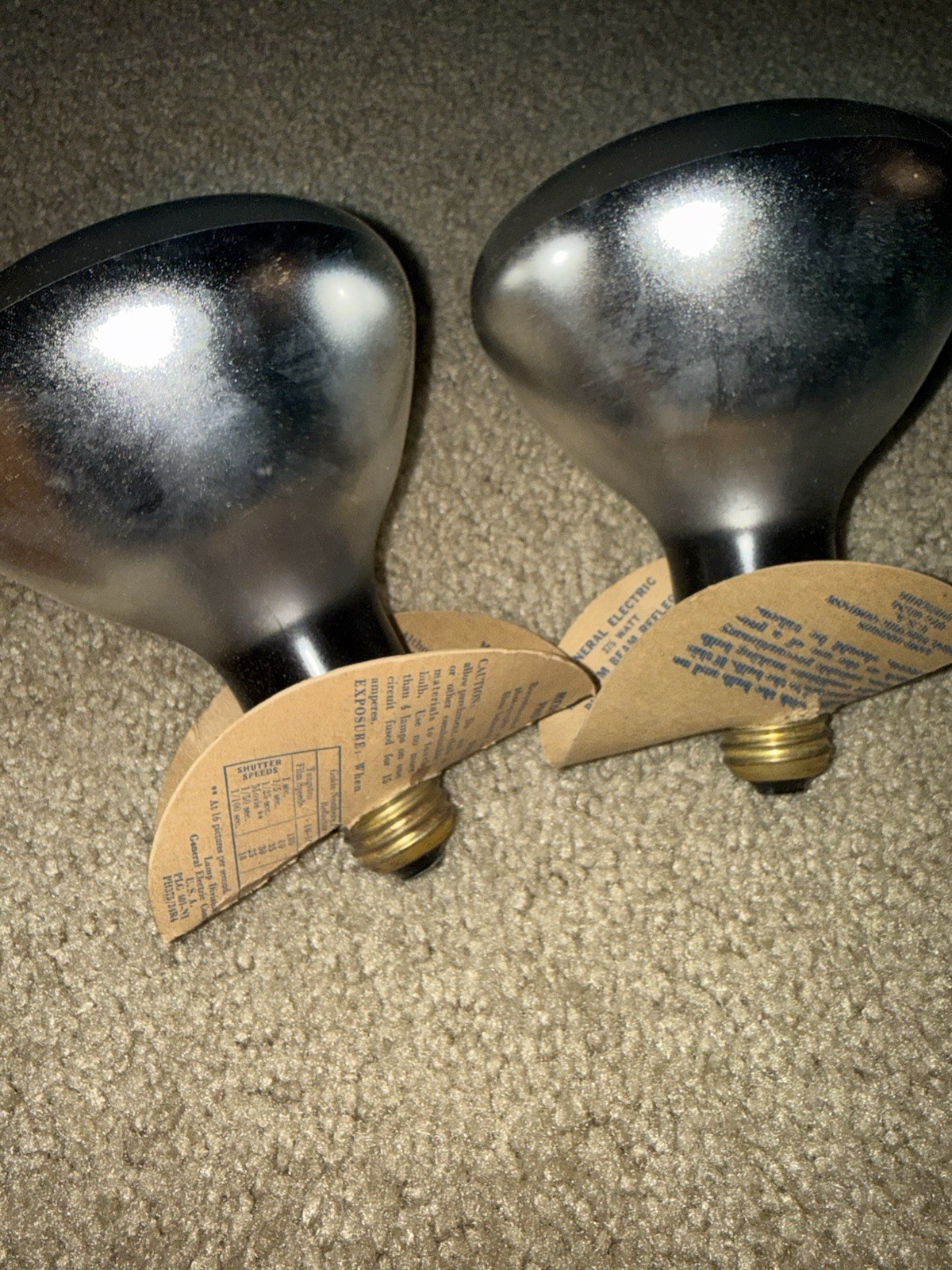 Vintage Powelite Portable Sunshine Folding Light Model 250 w/ Box & Bulbs