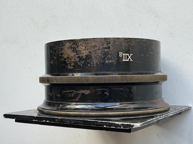 Large format lense barrel and shutter