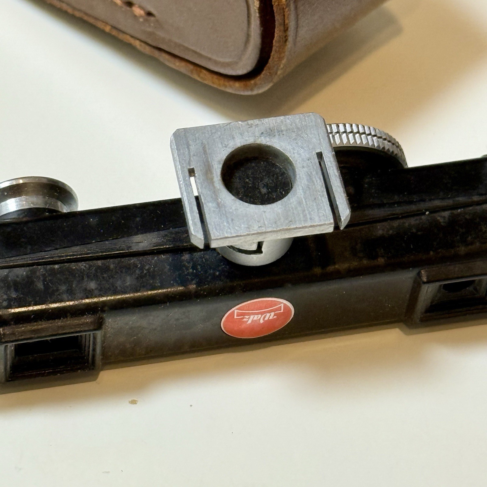 Vintage Walz Japan Camera Range Finder Accessory with Leather Case from JAPAN