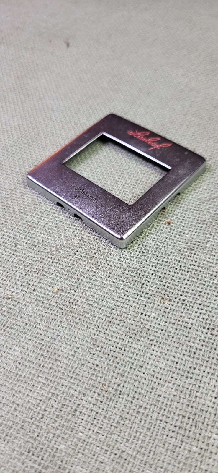Linhof Technika Optical Viewfinder Mask Insert – 65mm Type B – Vintage Germany
