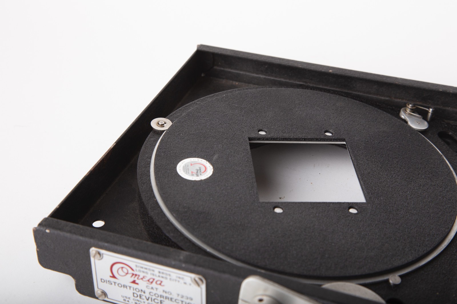 Omega Distortion Correction Device 7239 & Instructions for Model B4-B8 Enlargers