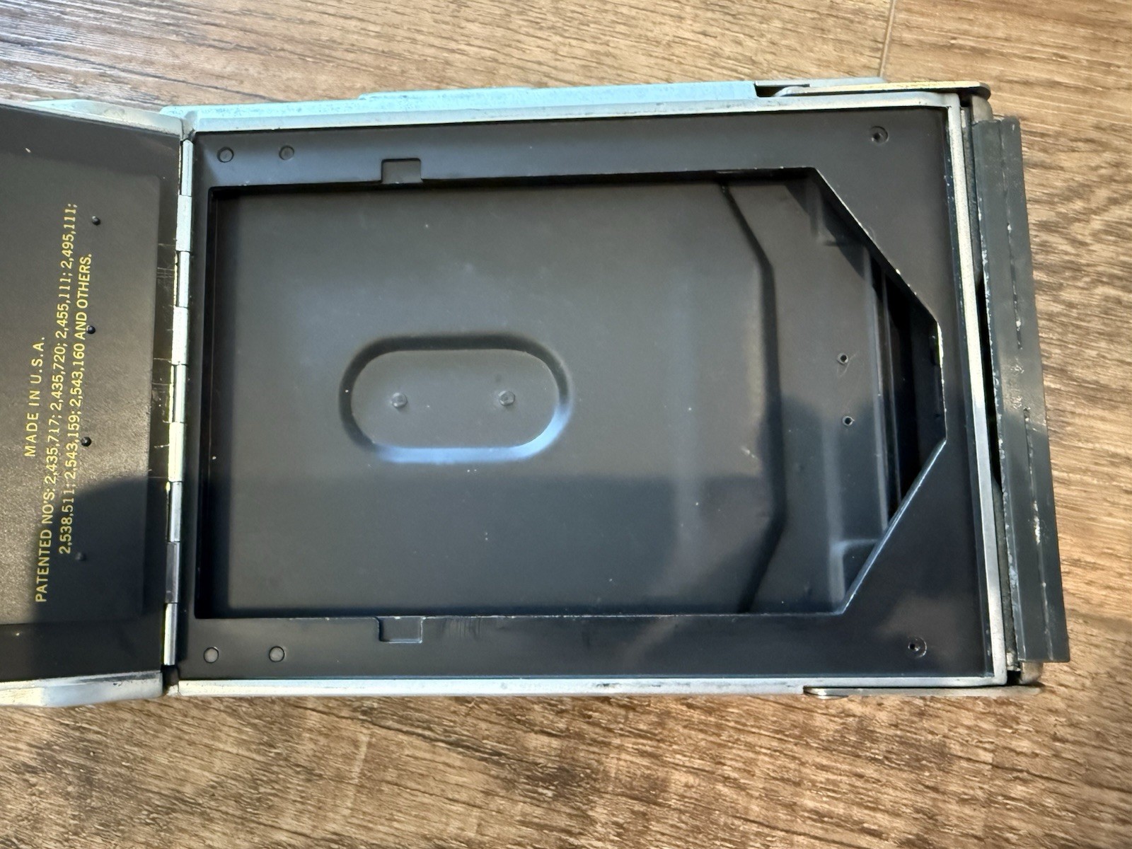 Vintage Polaroid Land Camera Back Series Forty Roll Film Adapter CB 402894