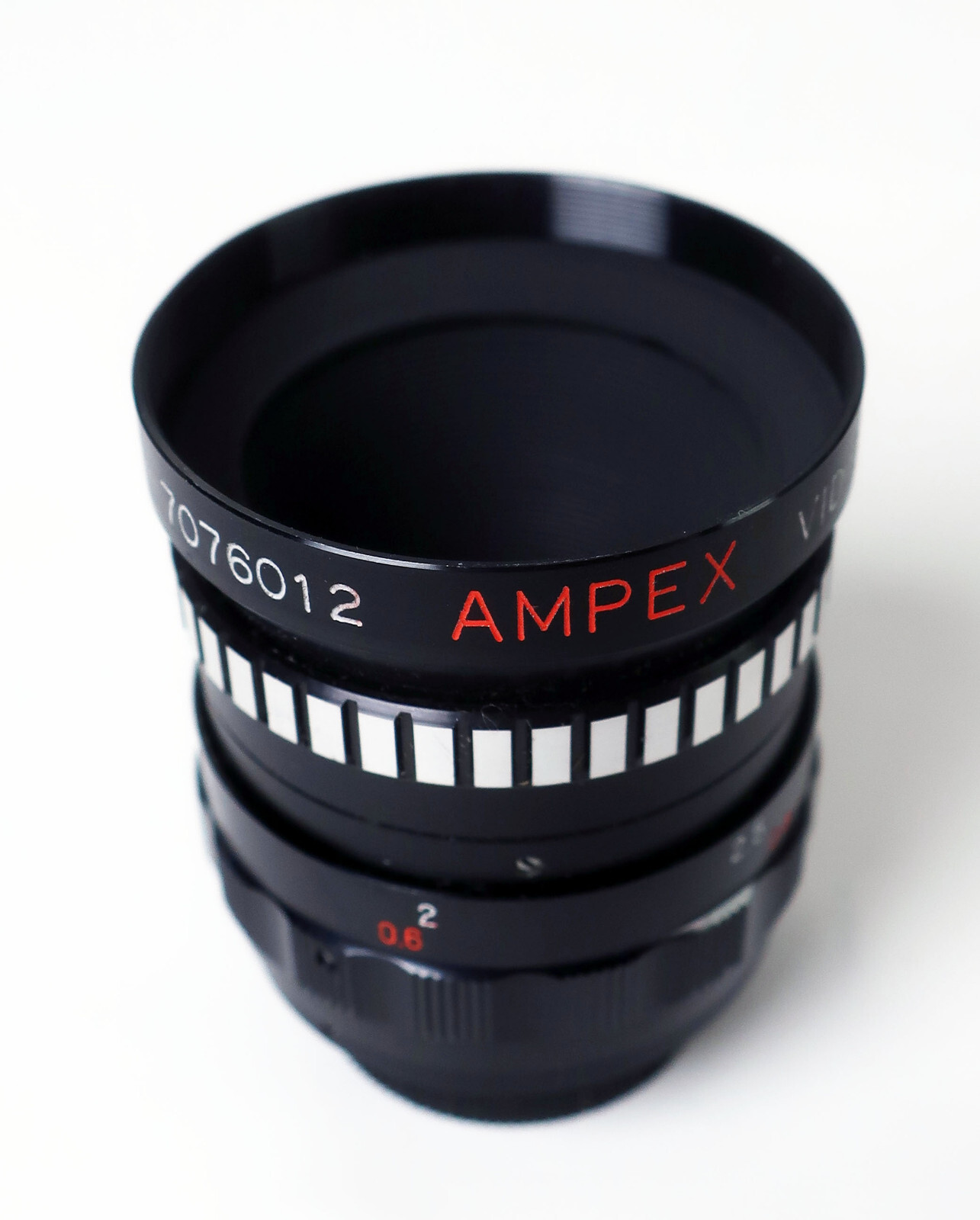 Ampex Vidicon 25mm C Mount Lens f1.9 ~ Mint!