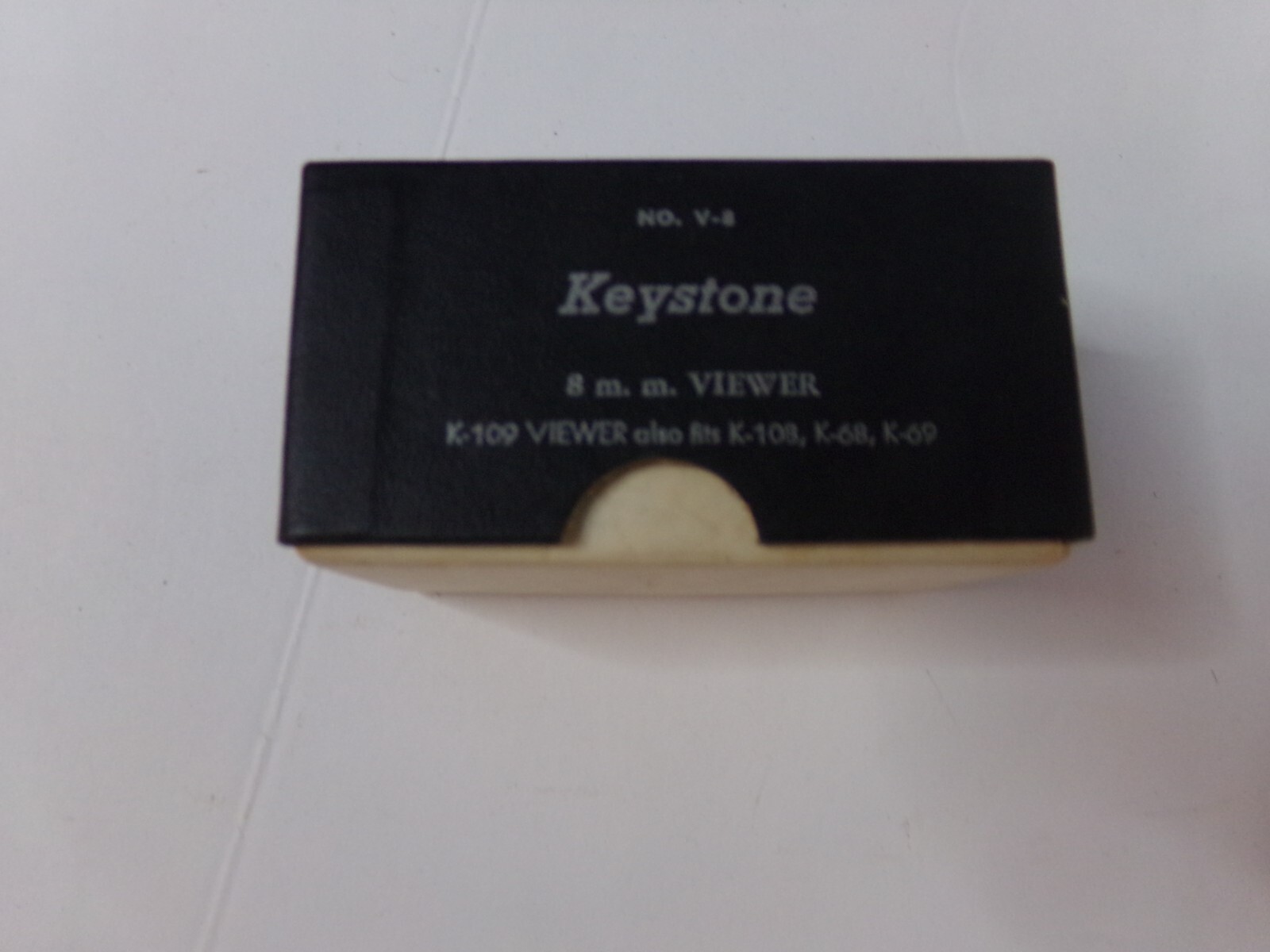 No. V-8 8MM VIEWER FOR KEYSTONE PROJECTORS K-109 VIEWER K-108, K-68, K-69