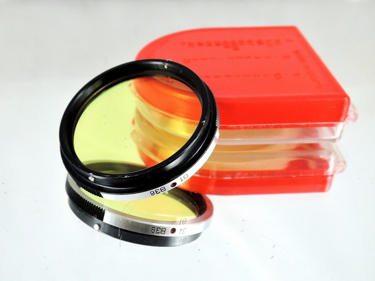 Flexaret G1 B36 Color Filter MEOPTA Genuine Accessories RARE NICE
