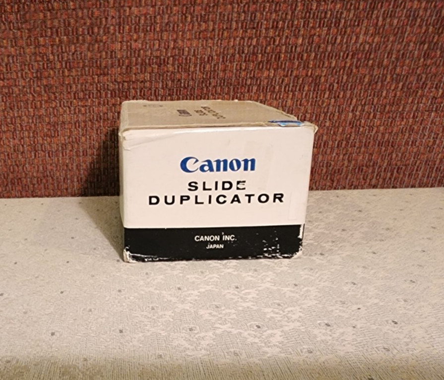Vintage Canon Slide Duplicator No 55 Mount In Original Box Made In Japan *Read*