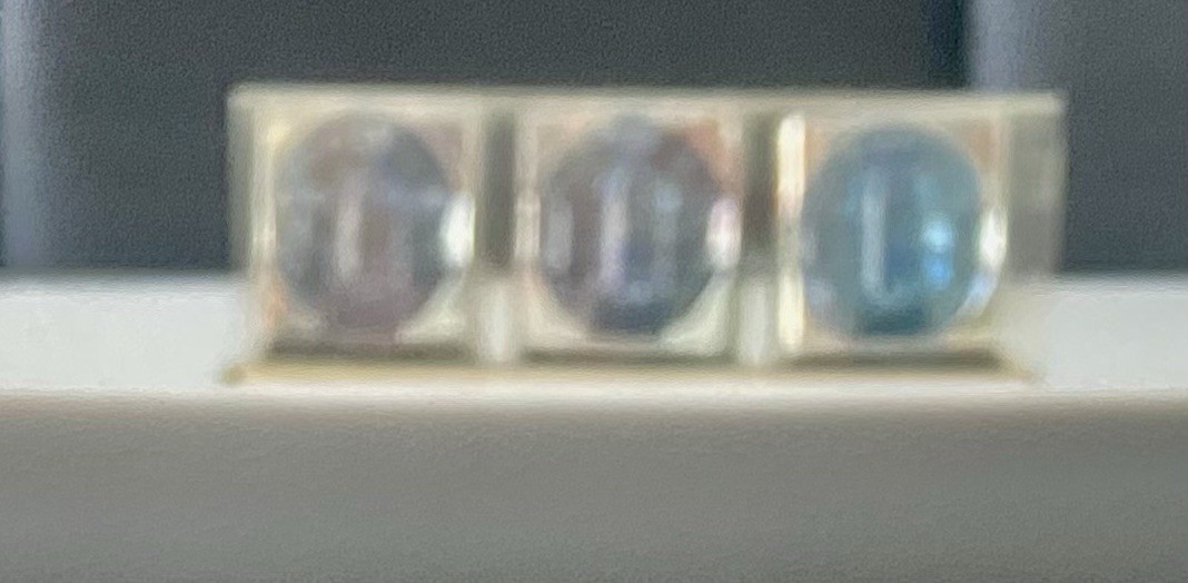Flashcubes Sylvania Blue Dot 3 Cubes, 12 Flashes Vintage Camera Photo