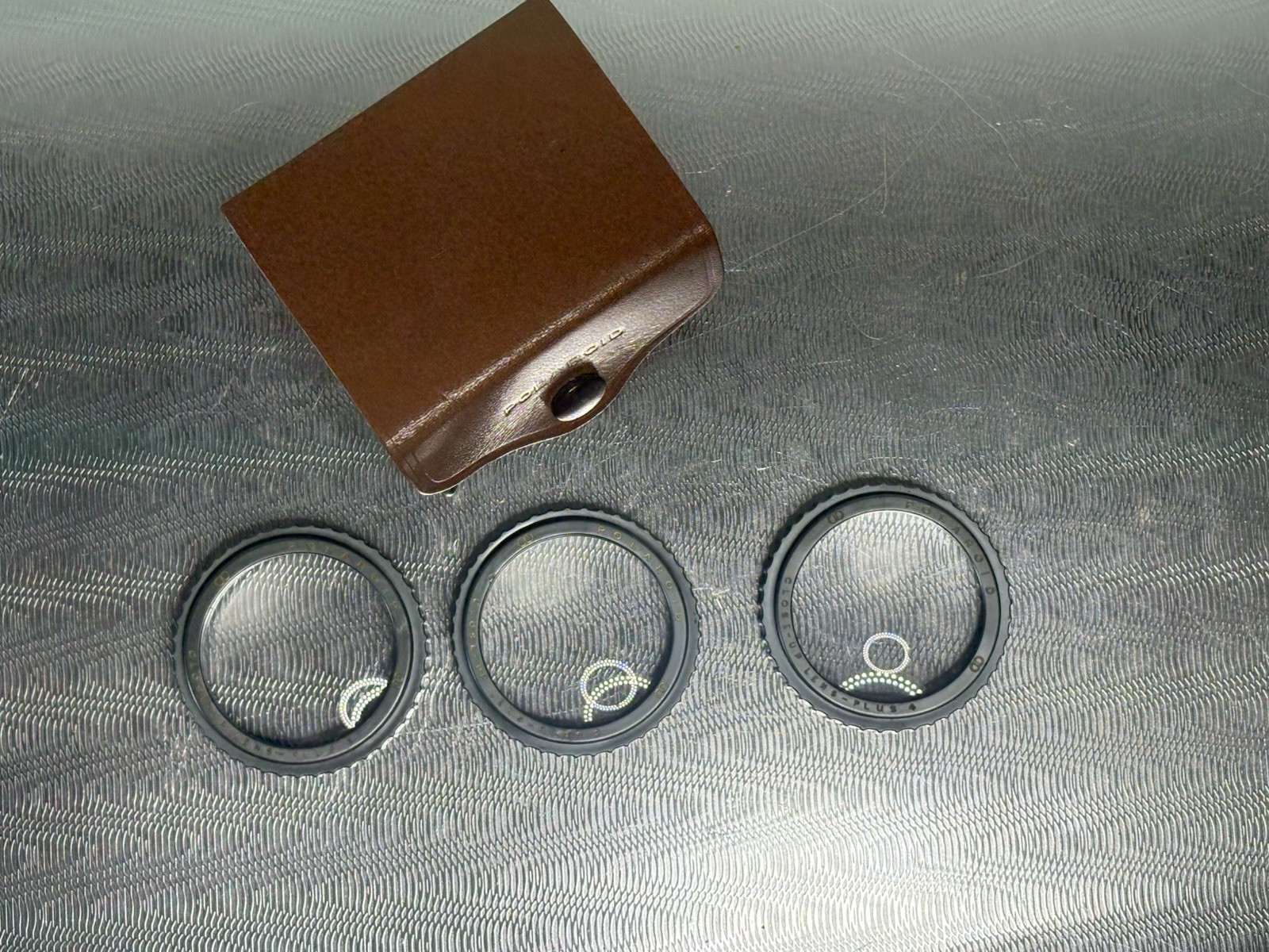 Polaroid Close-Up Lens Kit #550 for Model 110 series – 3 w/Leather Case 600SE