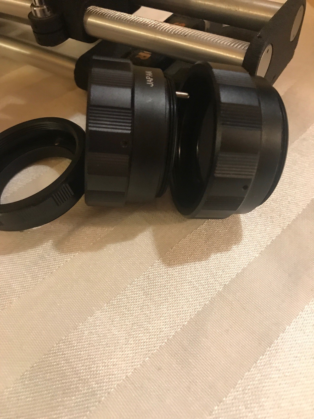 SOLIGOR T-2 FLEXOMATIC INTERCHANGEABLE BELLOWS EXTENSION UNIT W/ MULTIPLE LENS
