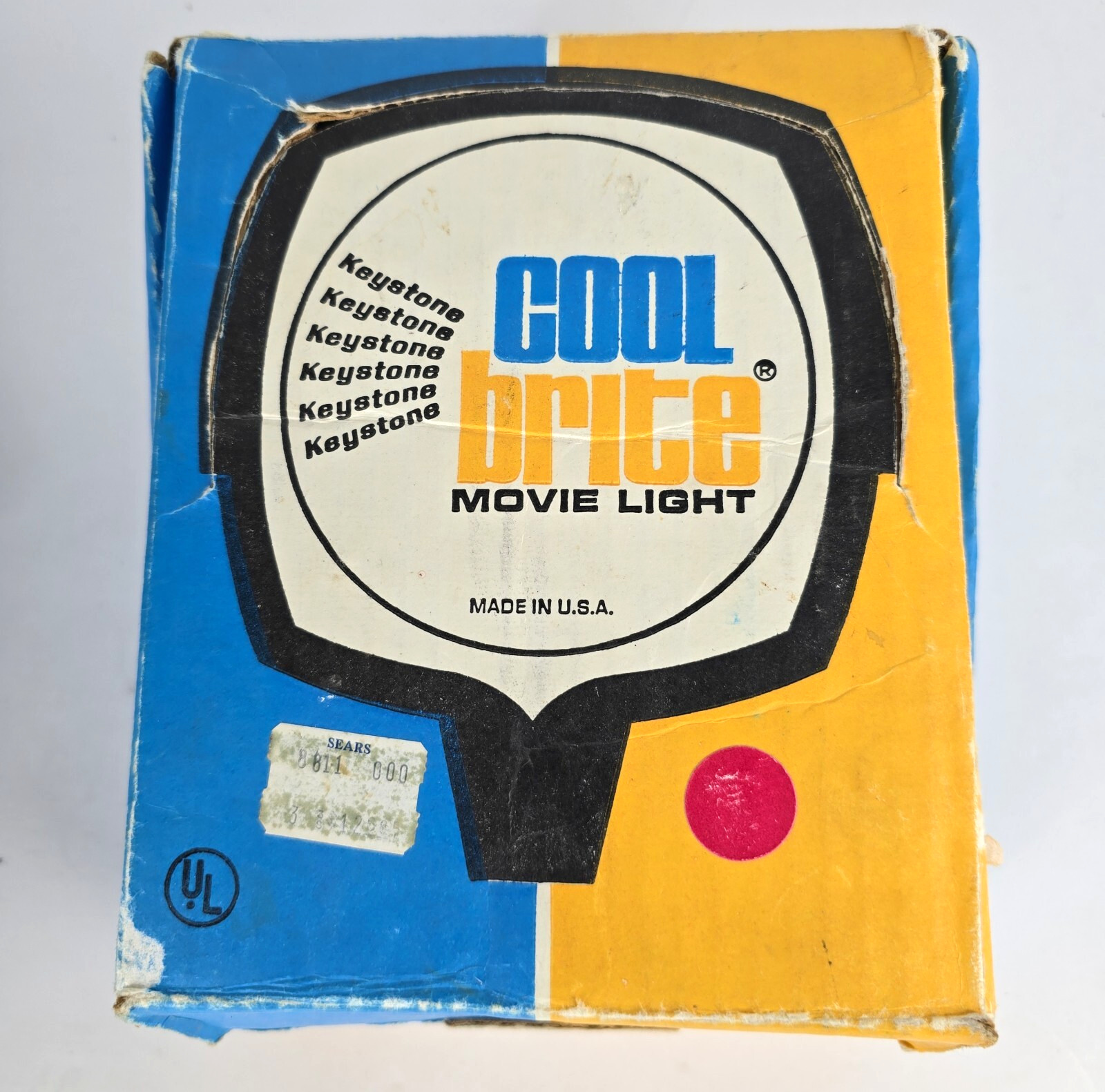 Vintage Keystone Cool Brite Movie Light Movie Camera Accessory (2B)