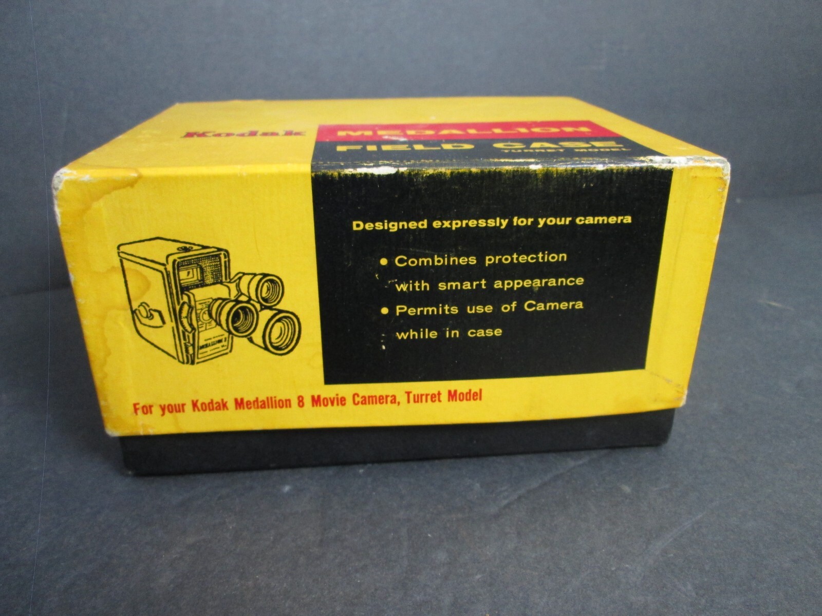 Vintage Kodak Medallion 8 Field Case for Turret Model