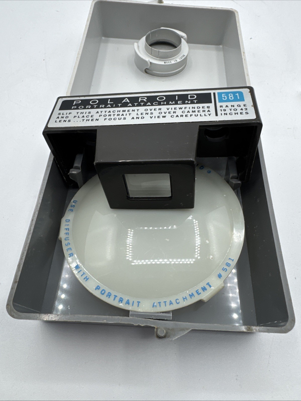 Polaroid Portrait Kit 581 & Diffuser for Polaroid Automatic 230 240 Land Camera