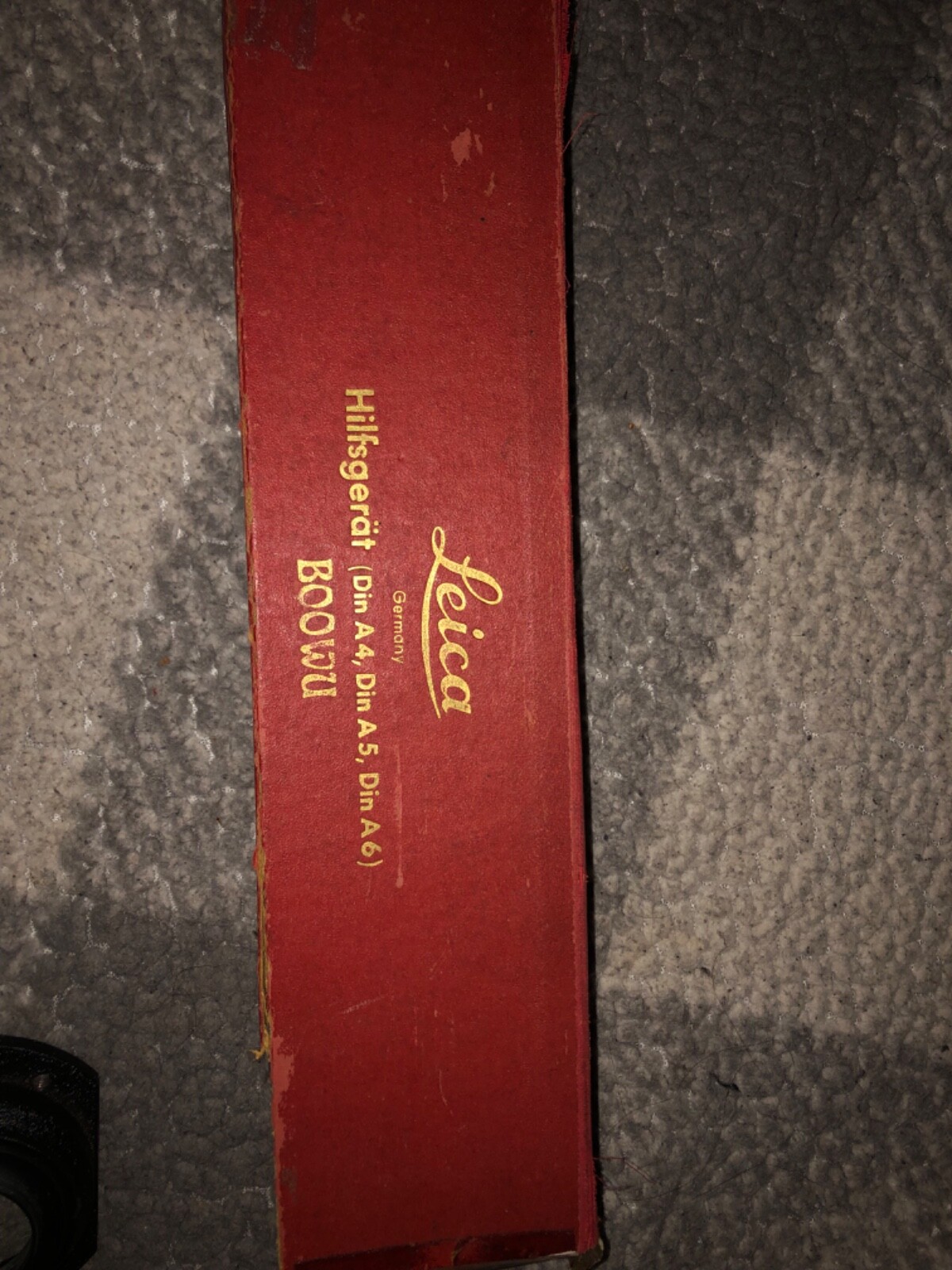NOS Vintage Leica Leitz Wetzlar BOOWU CopyStand Attachments Macro Microscope