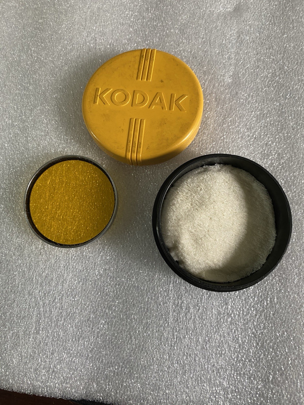 Vintage Kodak Series VI Wratten Filter G-with Art Deco Styled Container