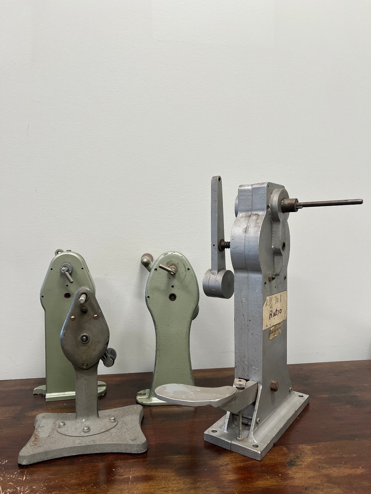 Vintage Film Rewinders Rewinds Lot Goldberg Moviola J&R Movie Editing Equipment
