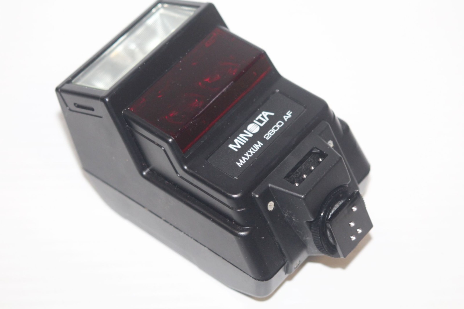 AS IS Parts, Repair – Vintage Maxxum 2800 AF Minolta Camera Flash – Shoe Mount
