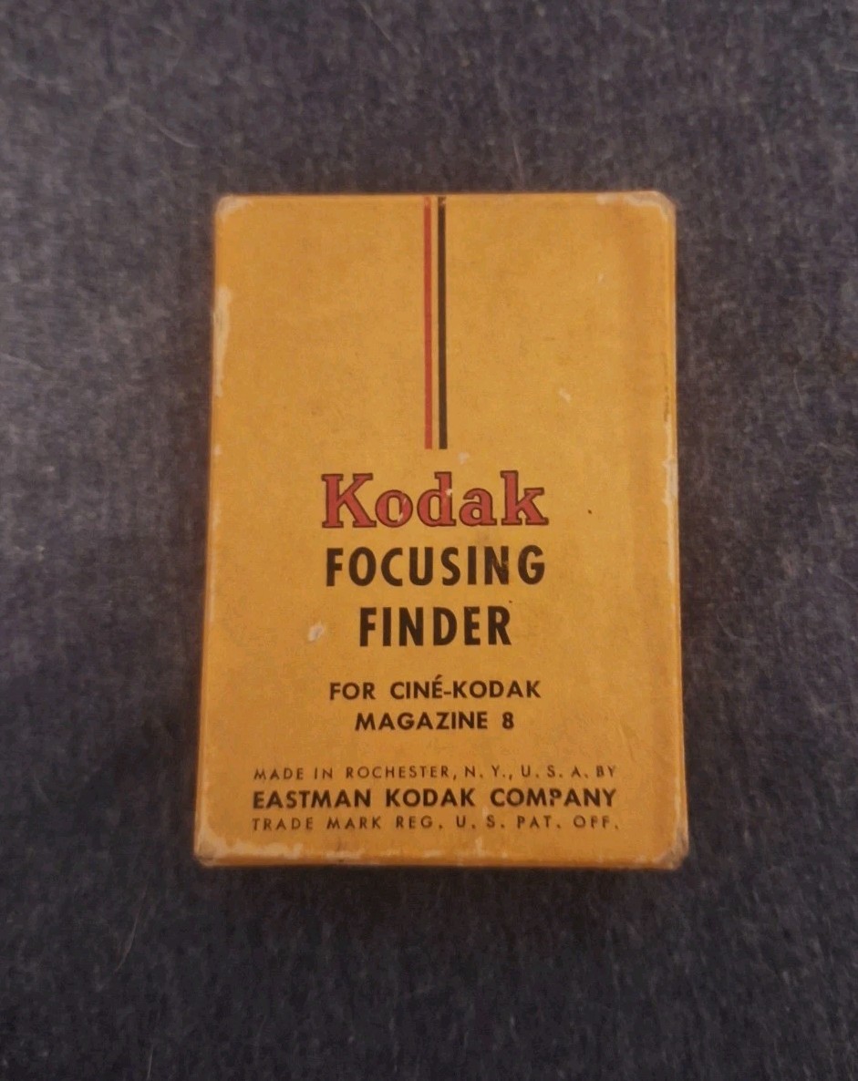 Kodak Focusing Finder for Magazine Cine Kodak Eight Movie Camera Vintage Part