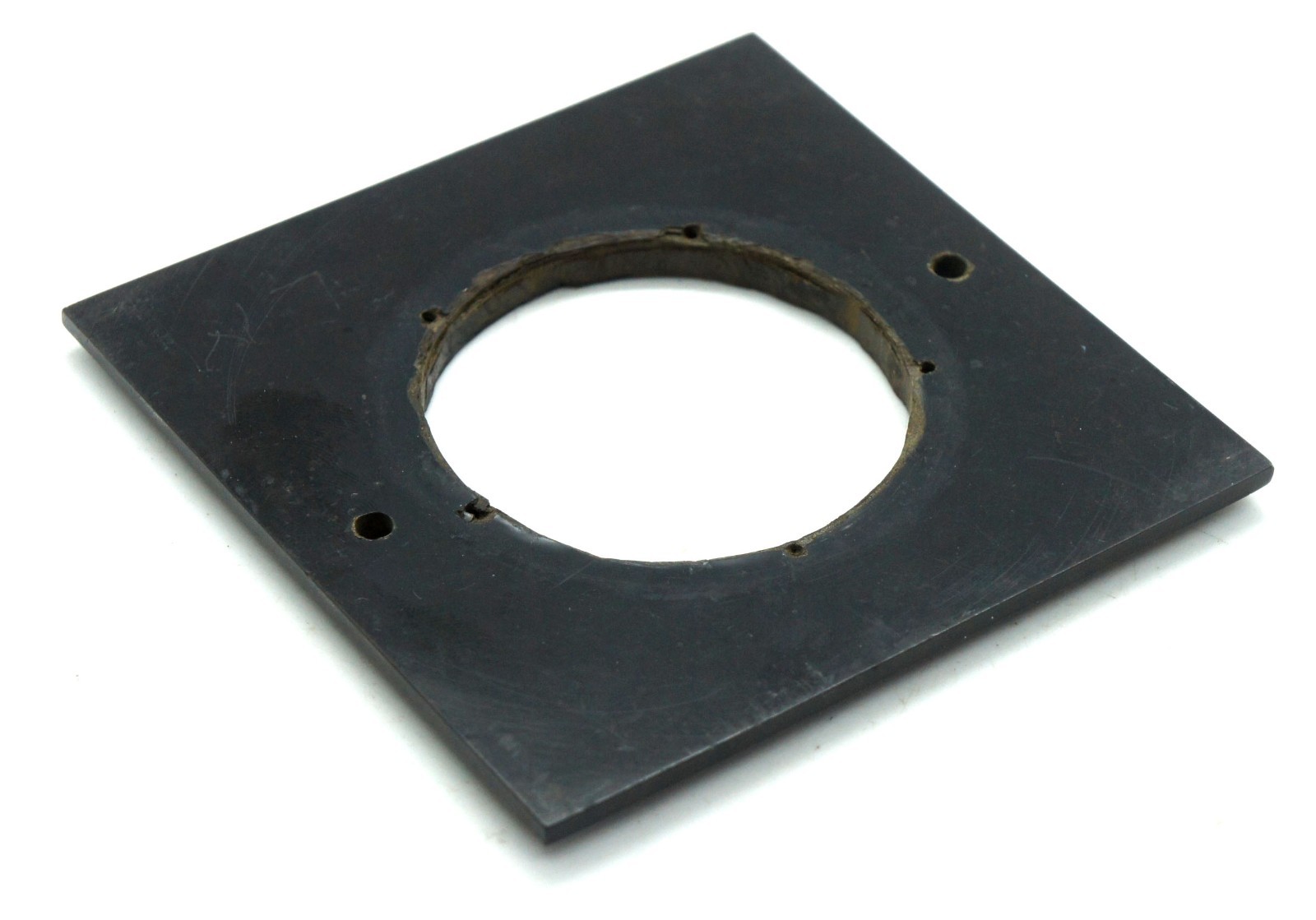 Vintage Front Lens board Square 55 mm for 4×5″ Cameras Size 100×100 mm
