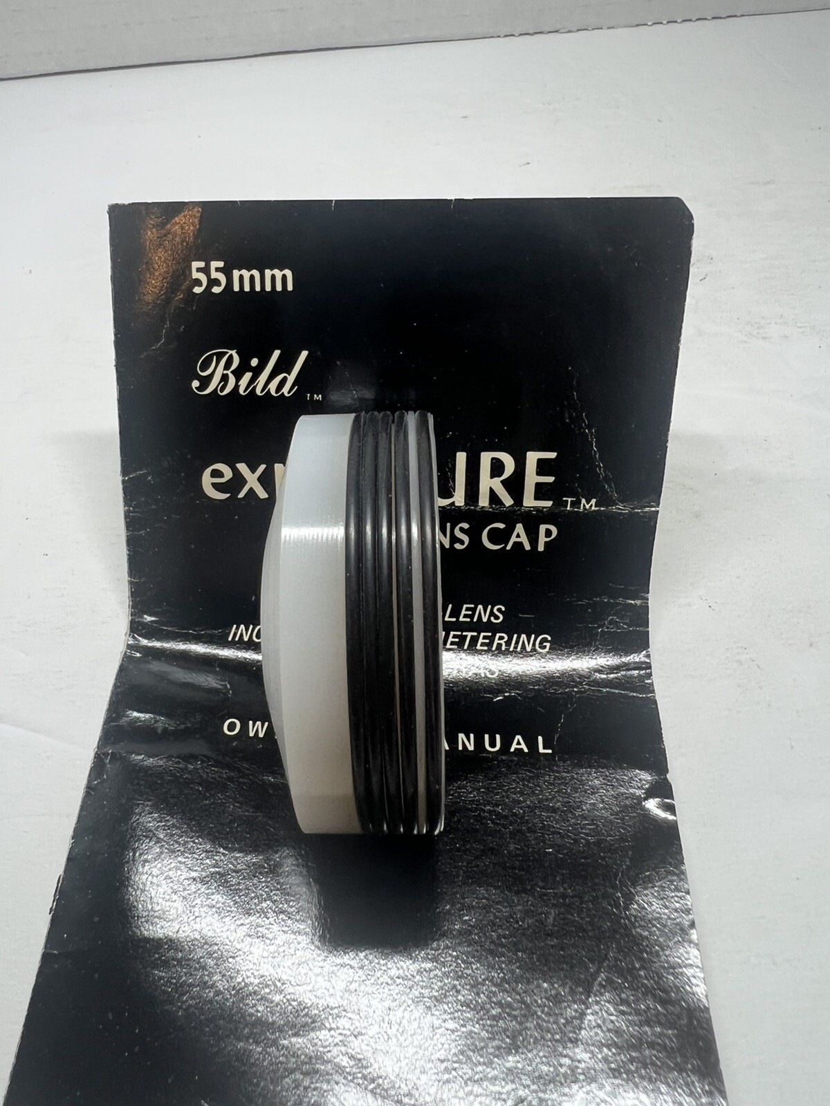 Vintage 80s Bild expoSURE 52mm Lens Cap Incident Light Metering For SLR Cameras